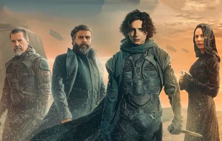 Een foto van een deel van de cast van Dune: Part Two
