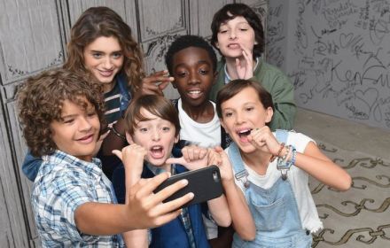 De kindsterren van 'Strangers Things'.