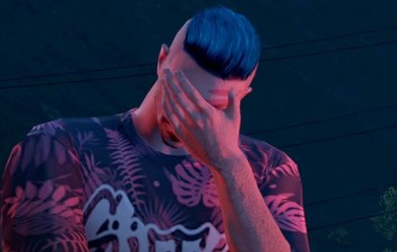 Still uit 'Grand Theft Hamlet'