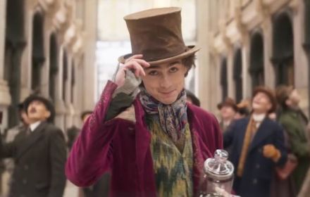 Een foto van Timothee Chalamet in Wonka