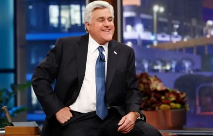 Een foto van Jay Leno.