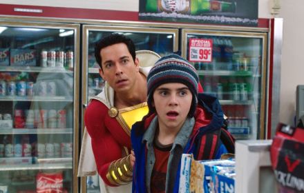 Een foto van Zachary Levi in Shazam!
