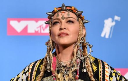 Madonna op rode loper