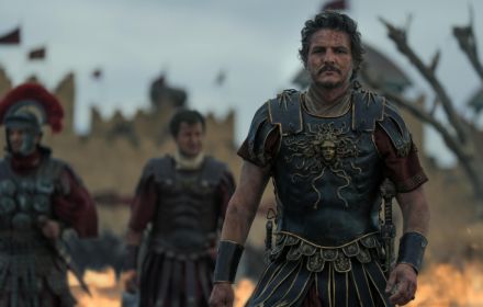 Een foto uit de Gladiator 2- trailer