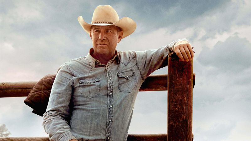 Kevin Costner, hoofdrolspeler in Yellowstone