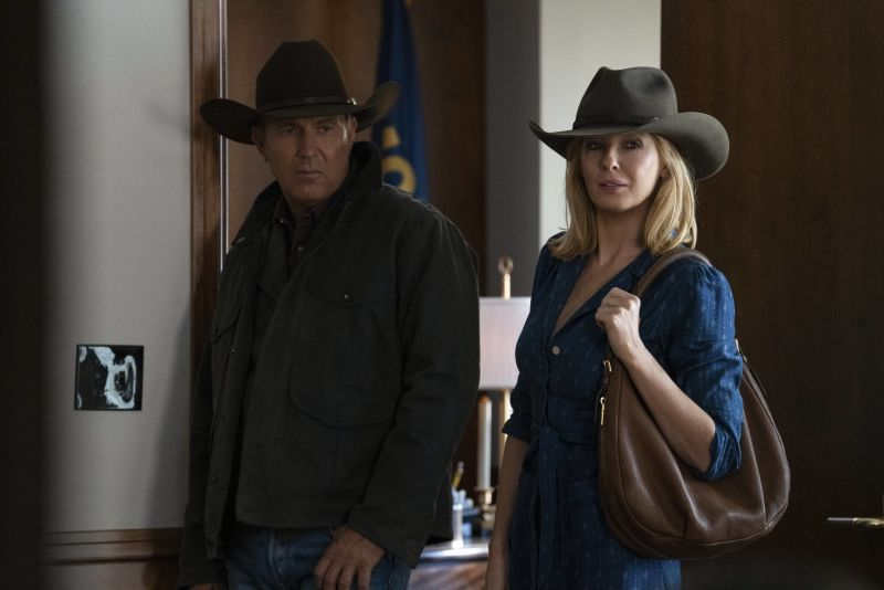 Kelly Reilly, Kevin Costner Yellowstone