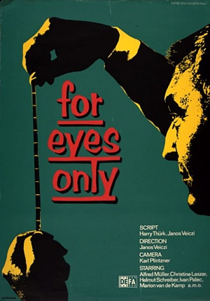 For Eyes Only (Film, 1963) - MovieMeter.nl