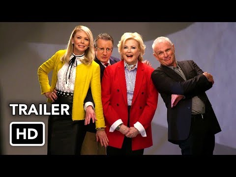 Murphy Brown (CBS) First Look HD - 2018 Revival Comedy Series Candice Bergen